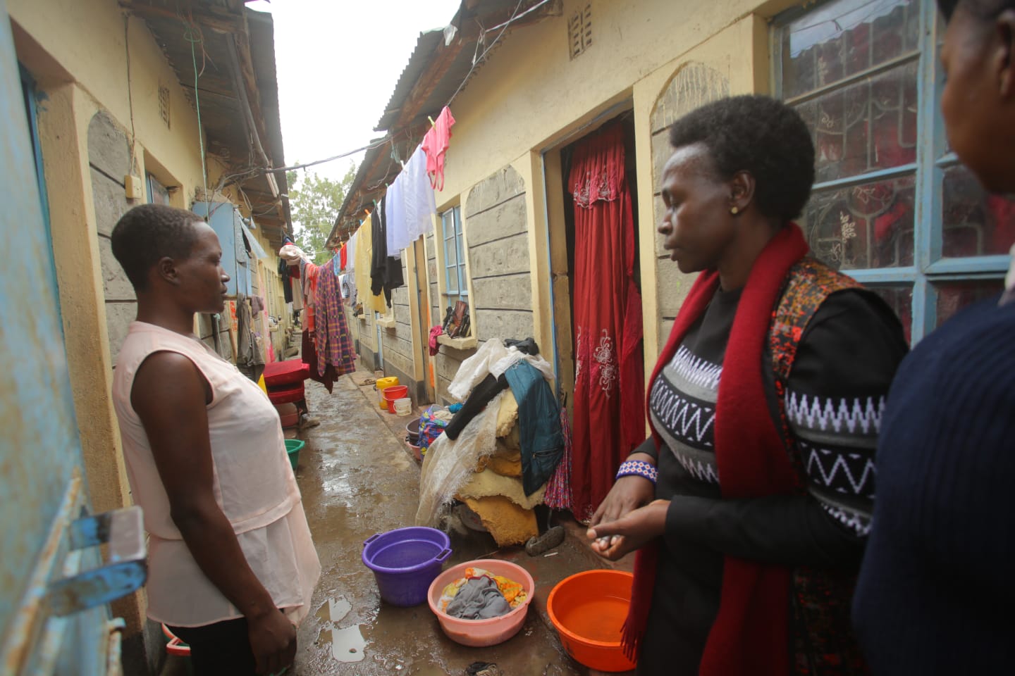 First Lady Edna Lenku’s well-wishers Initiative feeds 200 Kitengela floods victims