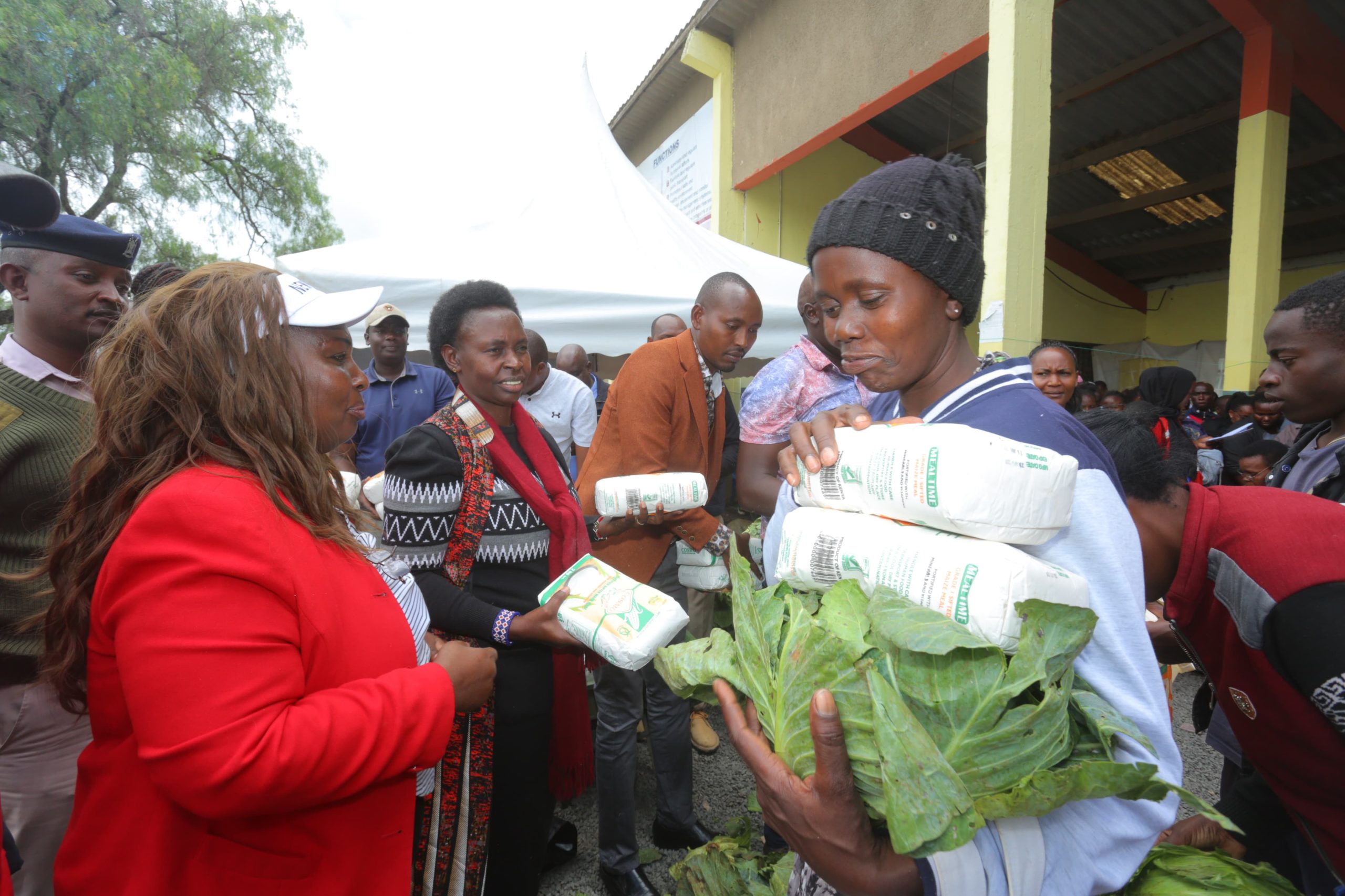First Lady Edna Lenku’s well-wishers Initiative feeds 200 Kitengela floods victims
