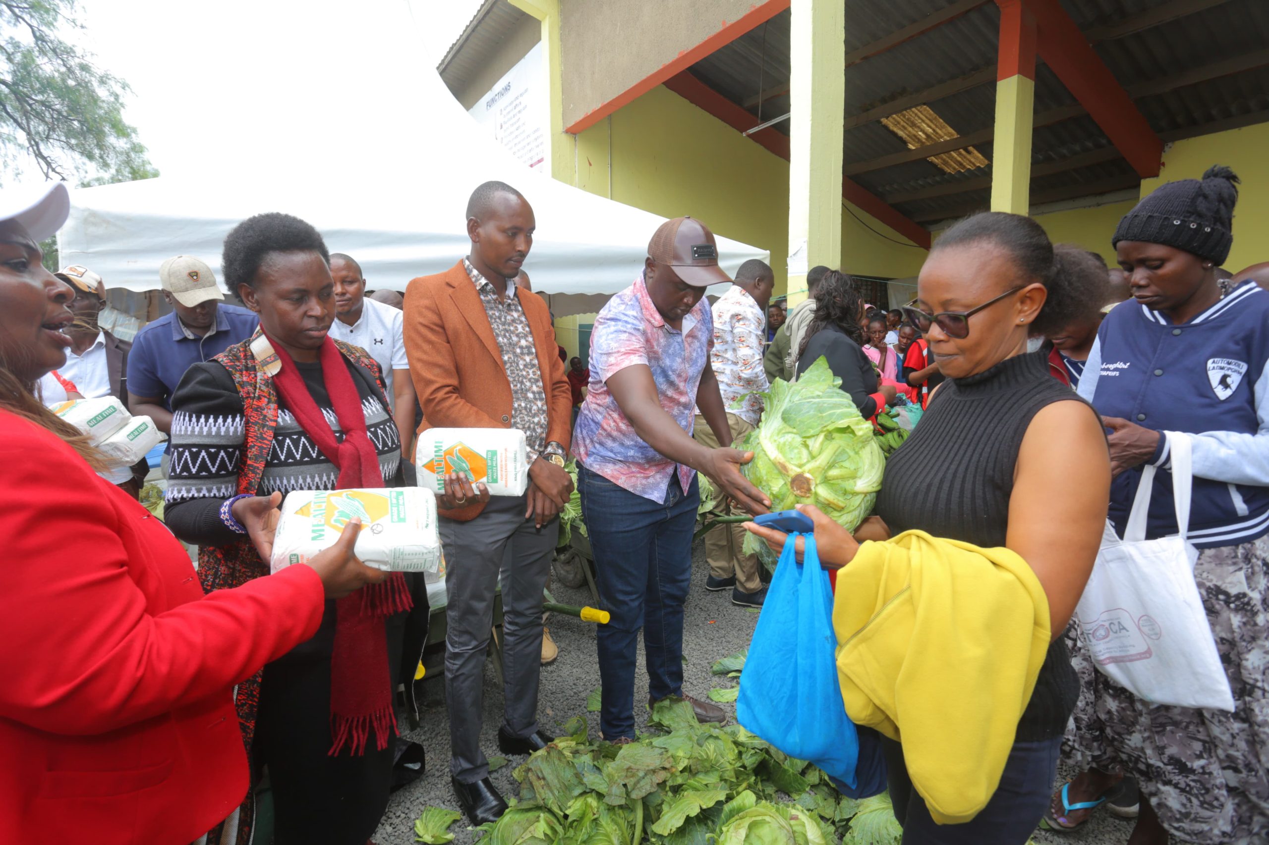 First Lady Edna Lenku’s well-wishers Initiative feeds 200 Kitengela floods victims